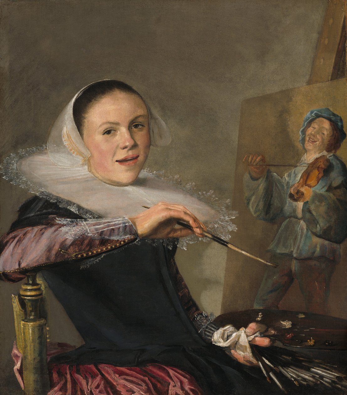 Autoportrét, c. 1630. od Judith Leyster
