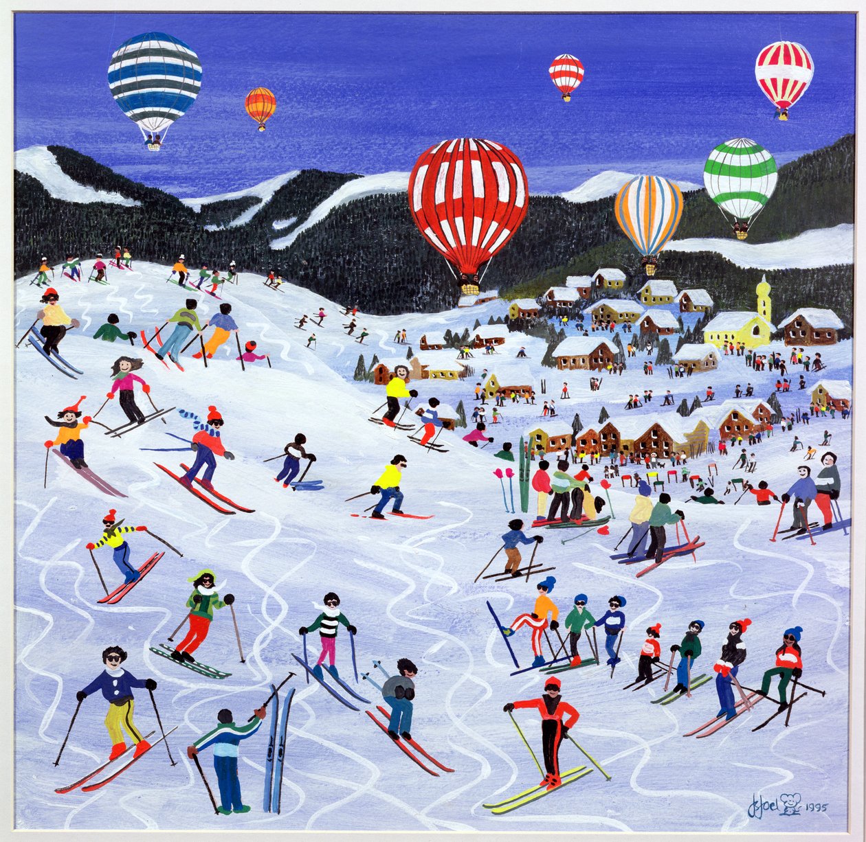 Let balónem nad sjezdovkou, 1995 od Judy Joel