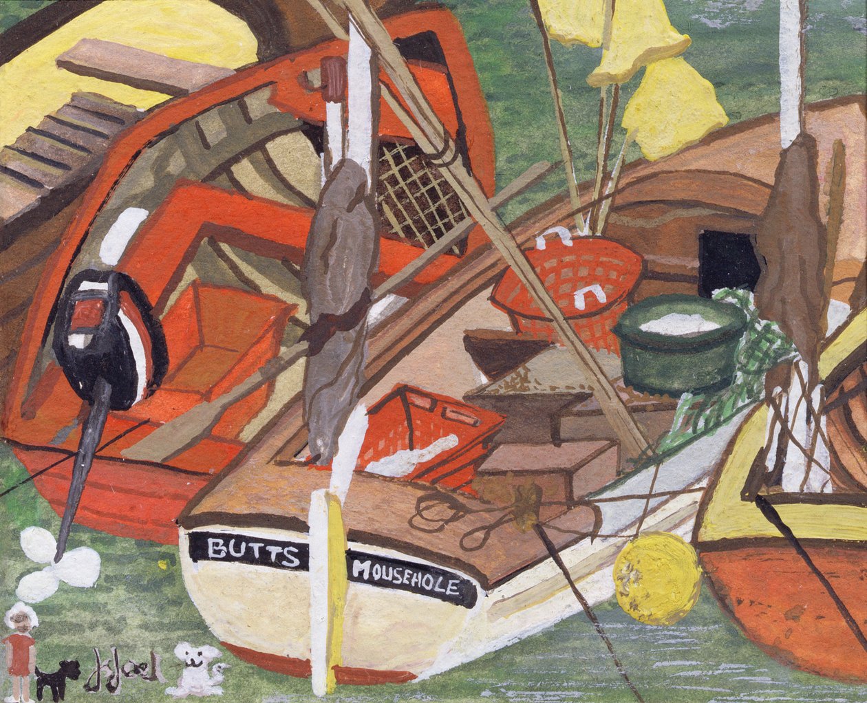 Butts of Mousehole, 1995 od Judy Joel