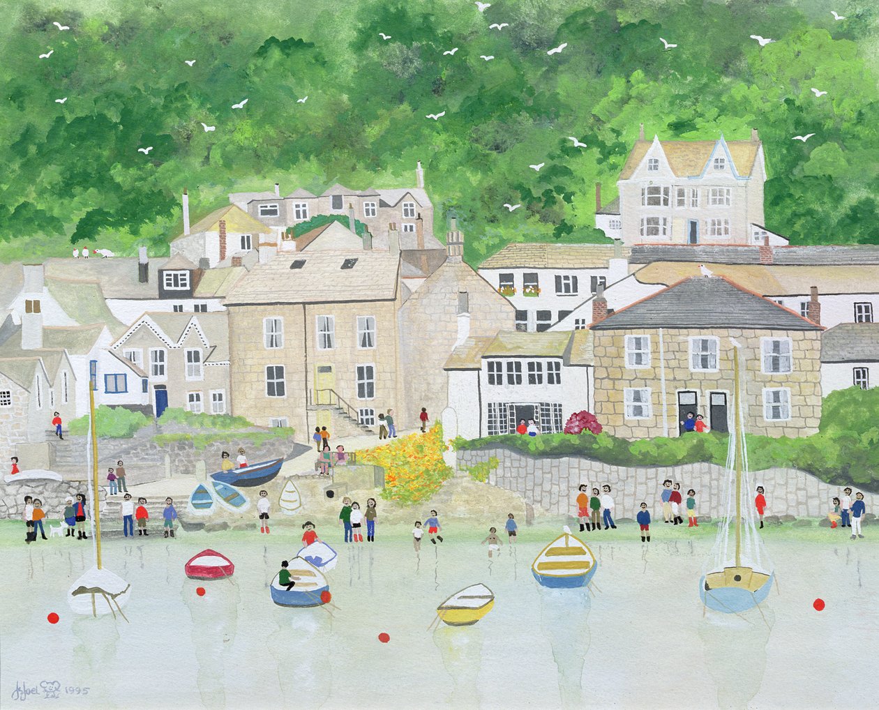 Peaceful Mousehole, 1995 od Judy Joel