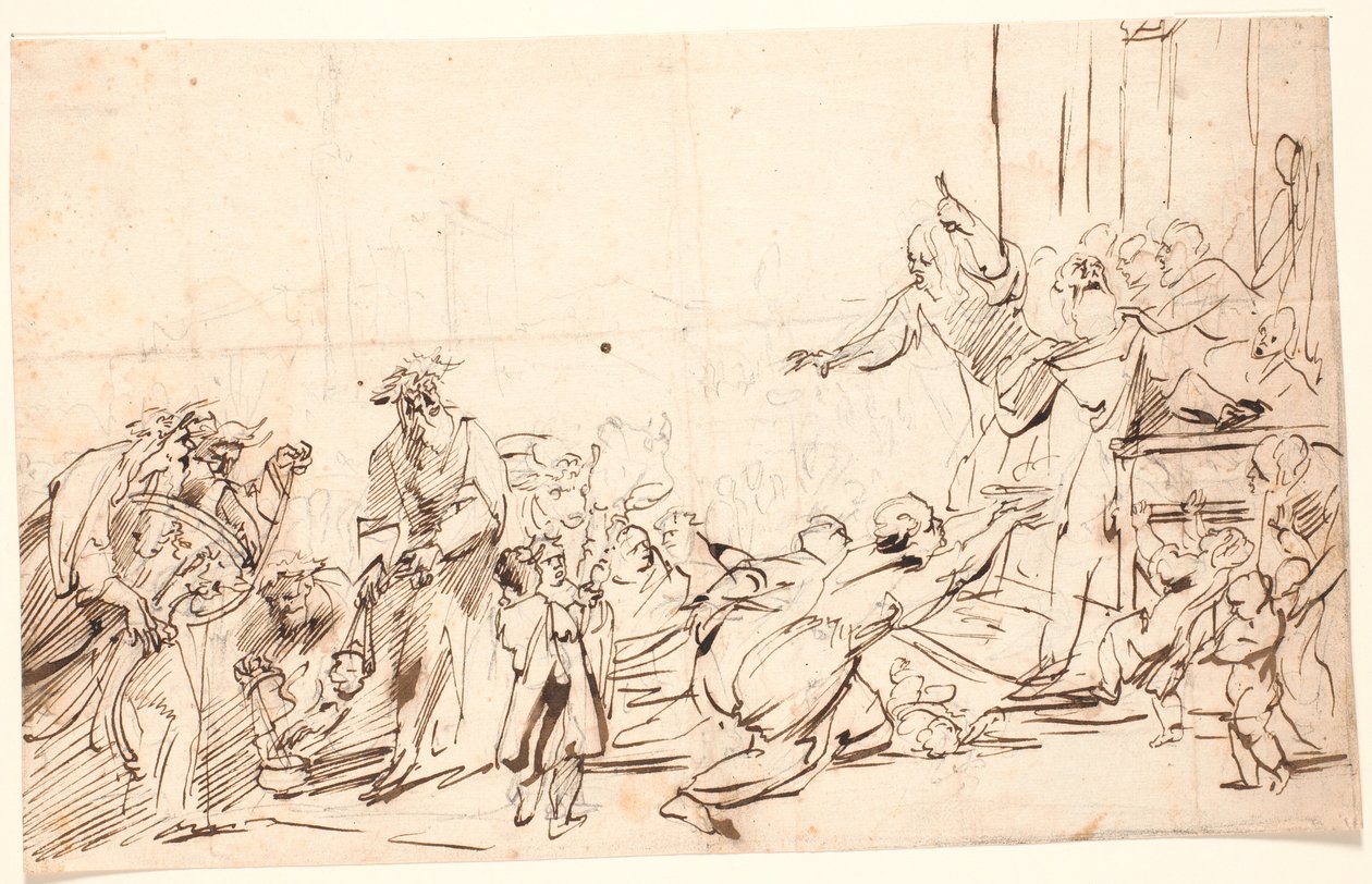 Paul i Lystra od Jürgen Ovens