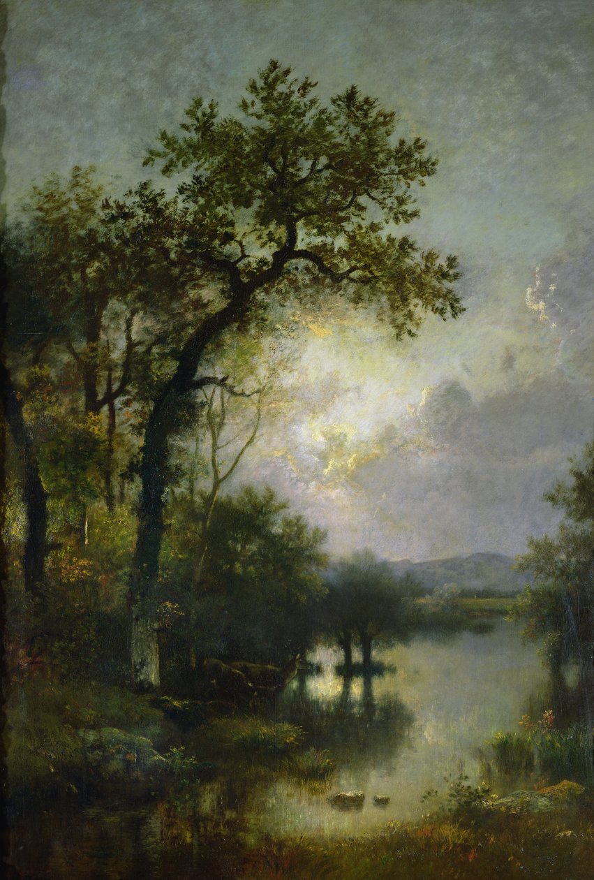 Ráno, asi 1865 od Jules Dupré