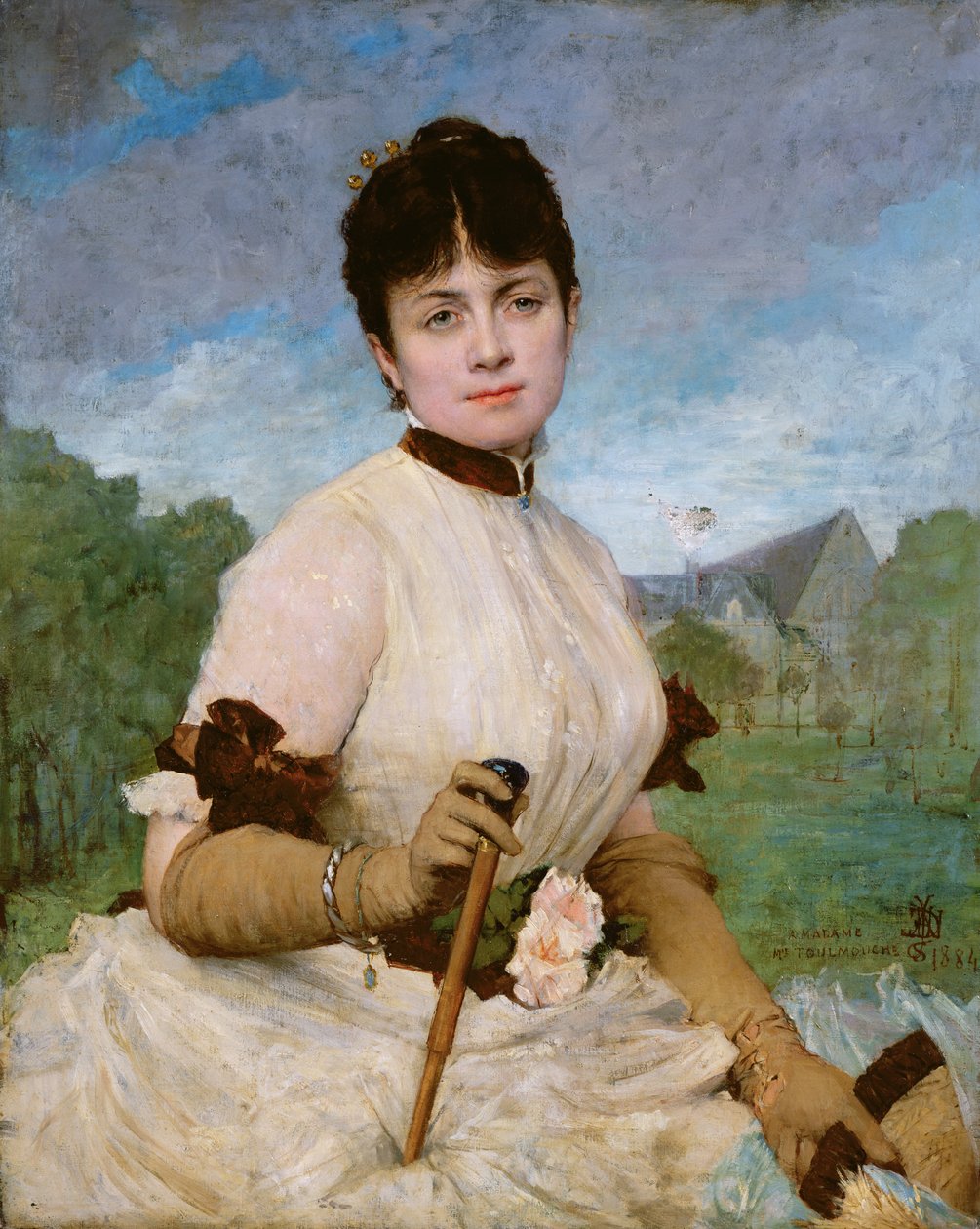 Madame Marie Toulmouche, 1884 od Jules Elie Delaunay