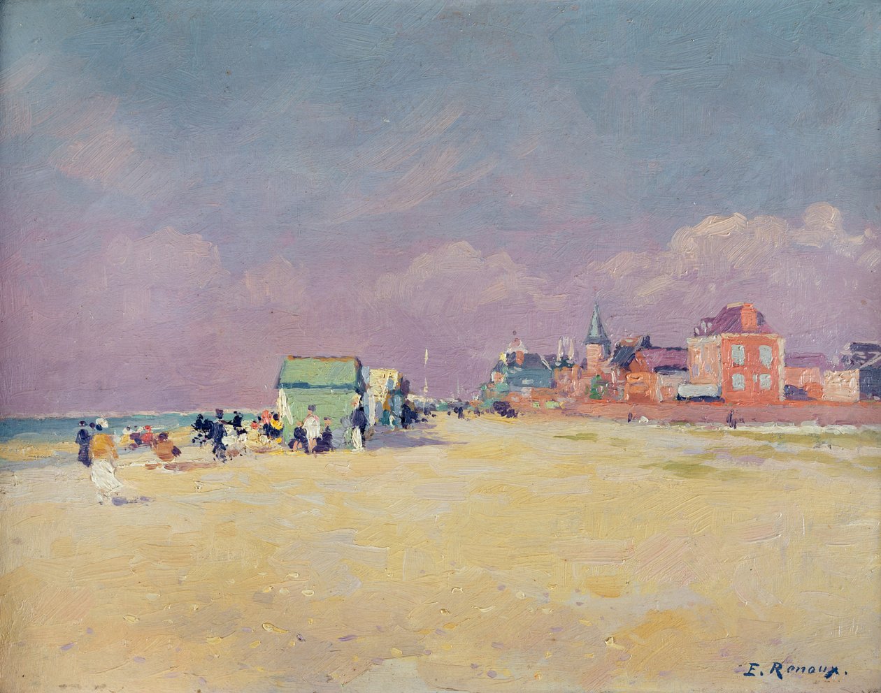 Cayeux-sur-Mer od Jules Ernest Renoux