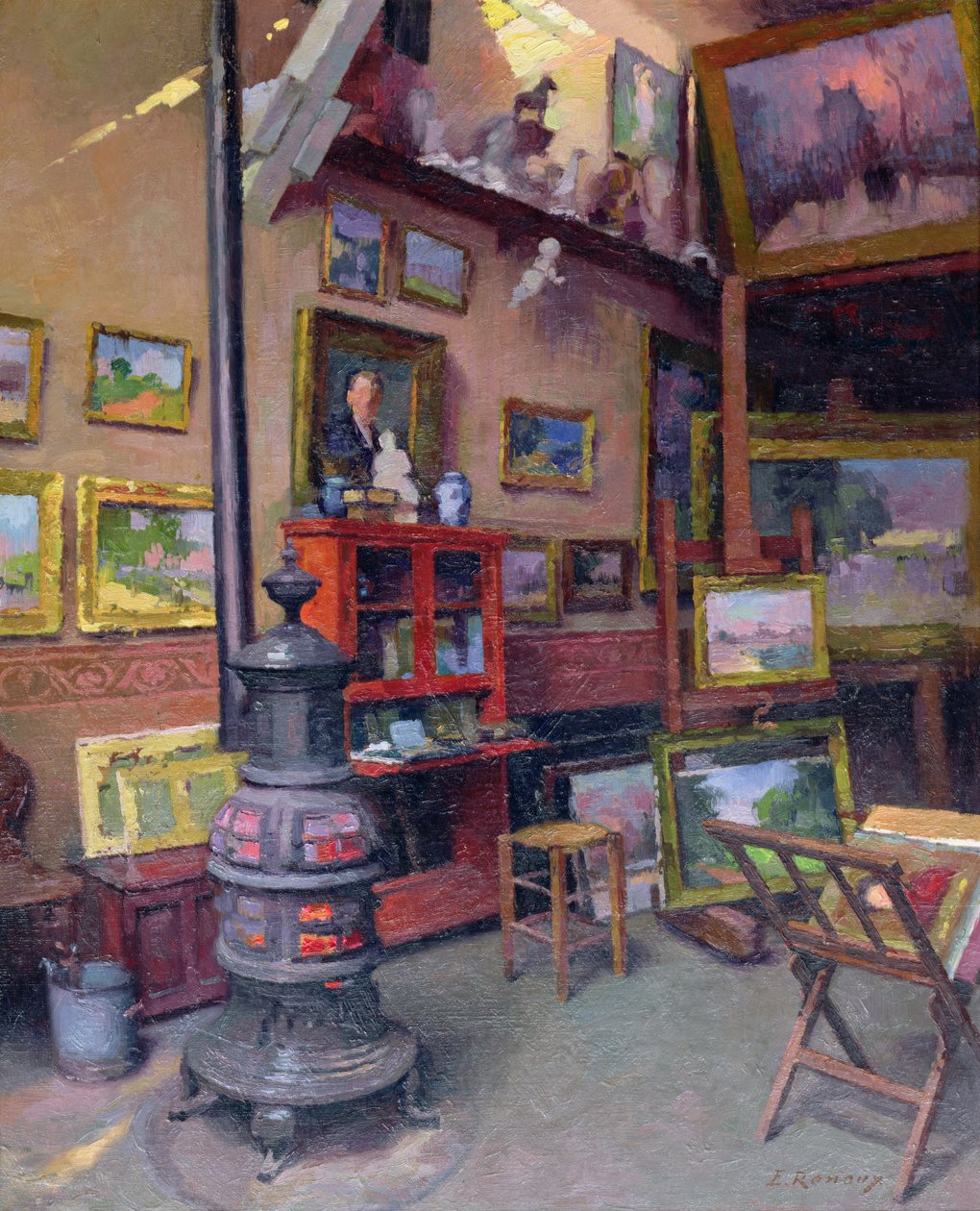 Studio 50, rue Saint-Didier od Jules Ernest Renoux