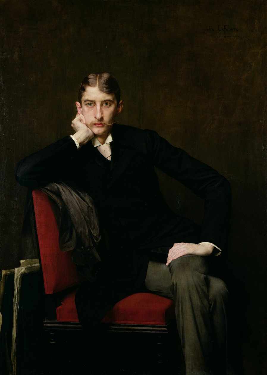 Portrét M. Fitzgeralda, 1889 od Jules Joseph Lefebvre