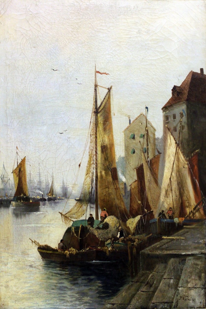 Přístav Le Havre od Jules Vernier