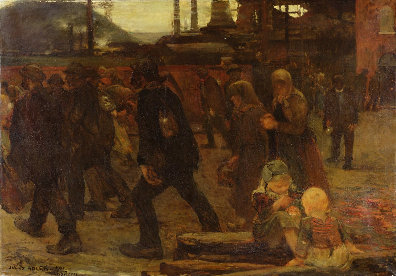 Horníci od Jules Adler