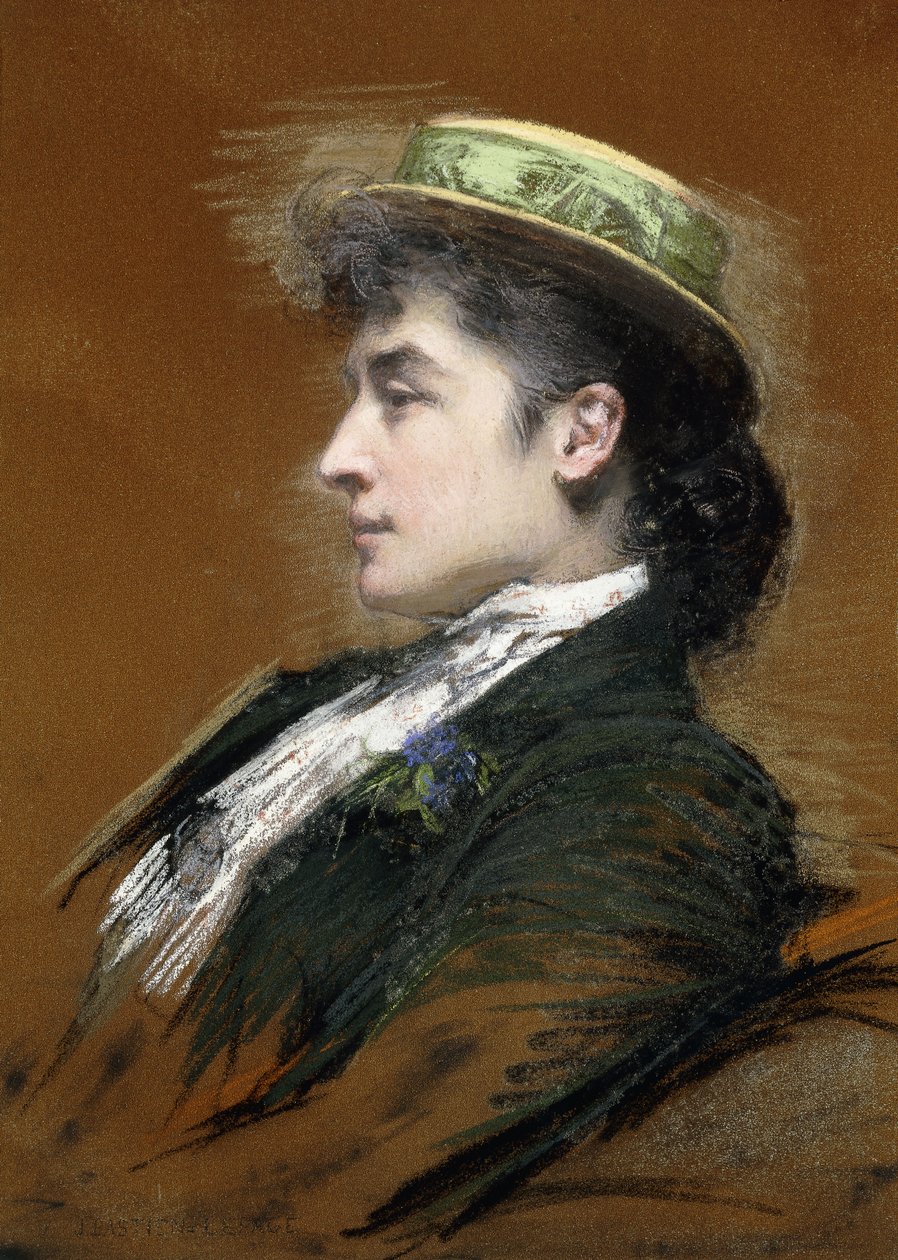 Portrét paní Lebegue, od Jules Bastien Lepage