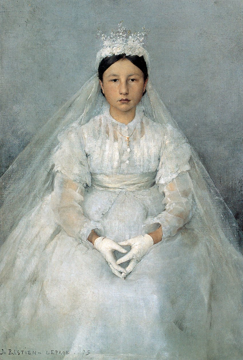 Communicant, 1875. od Jules Bastien Lepage