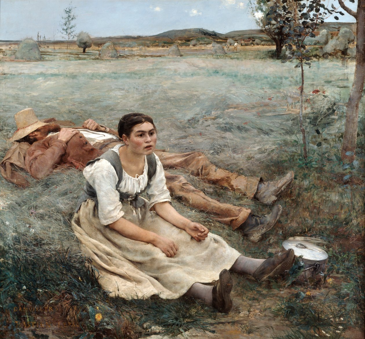Haymakers, 1880 od Jules Bastien Lepage
