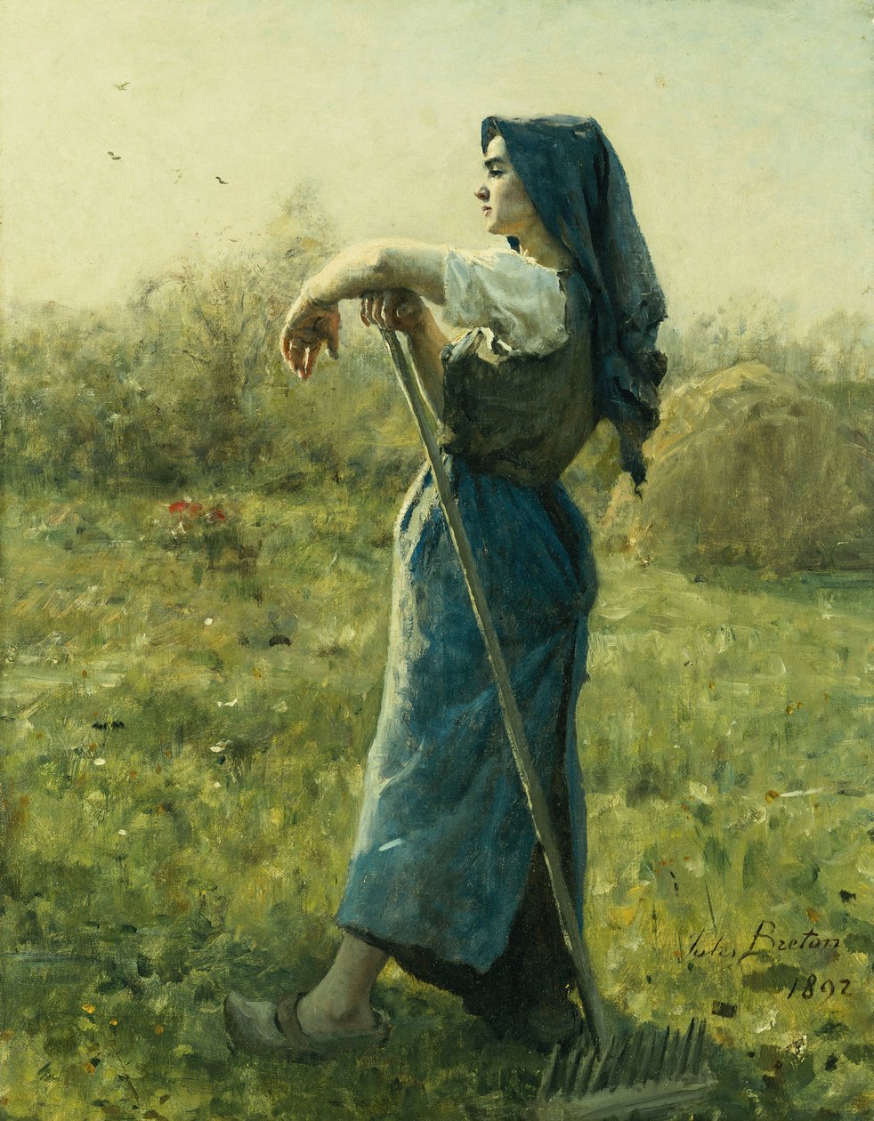 The Harvester, 1892 od Jules Breton