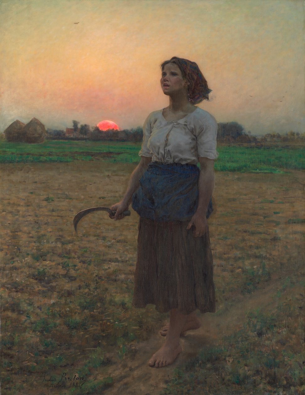Píseň skřivana, 1884. od Jules Breton