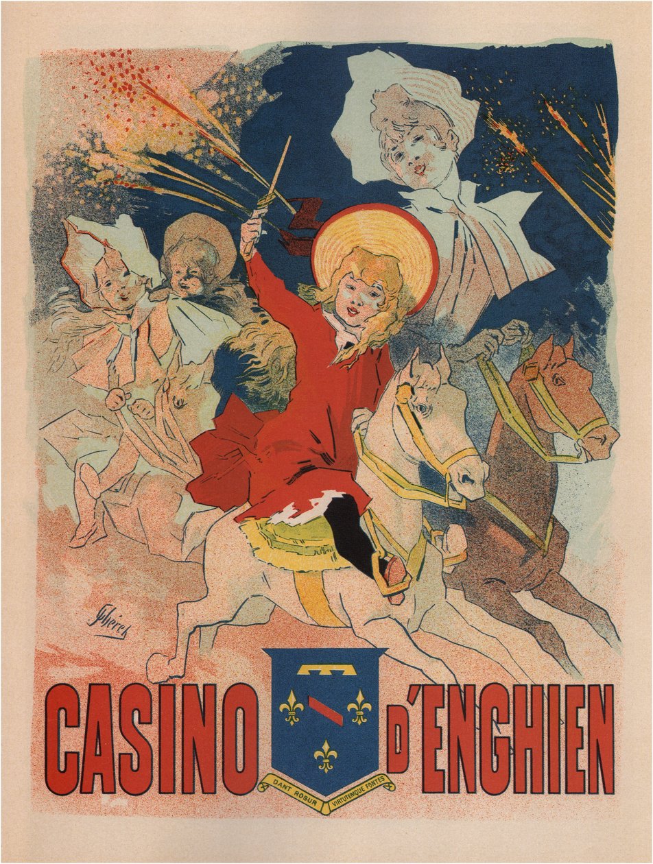 Kasino Enghien od Jules Cheret