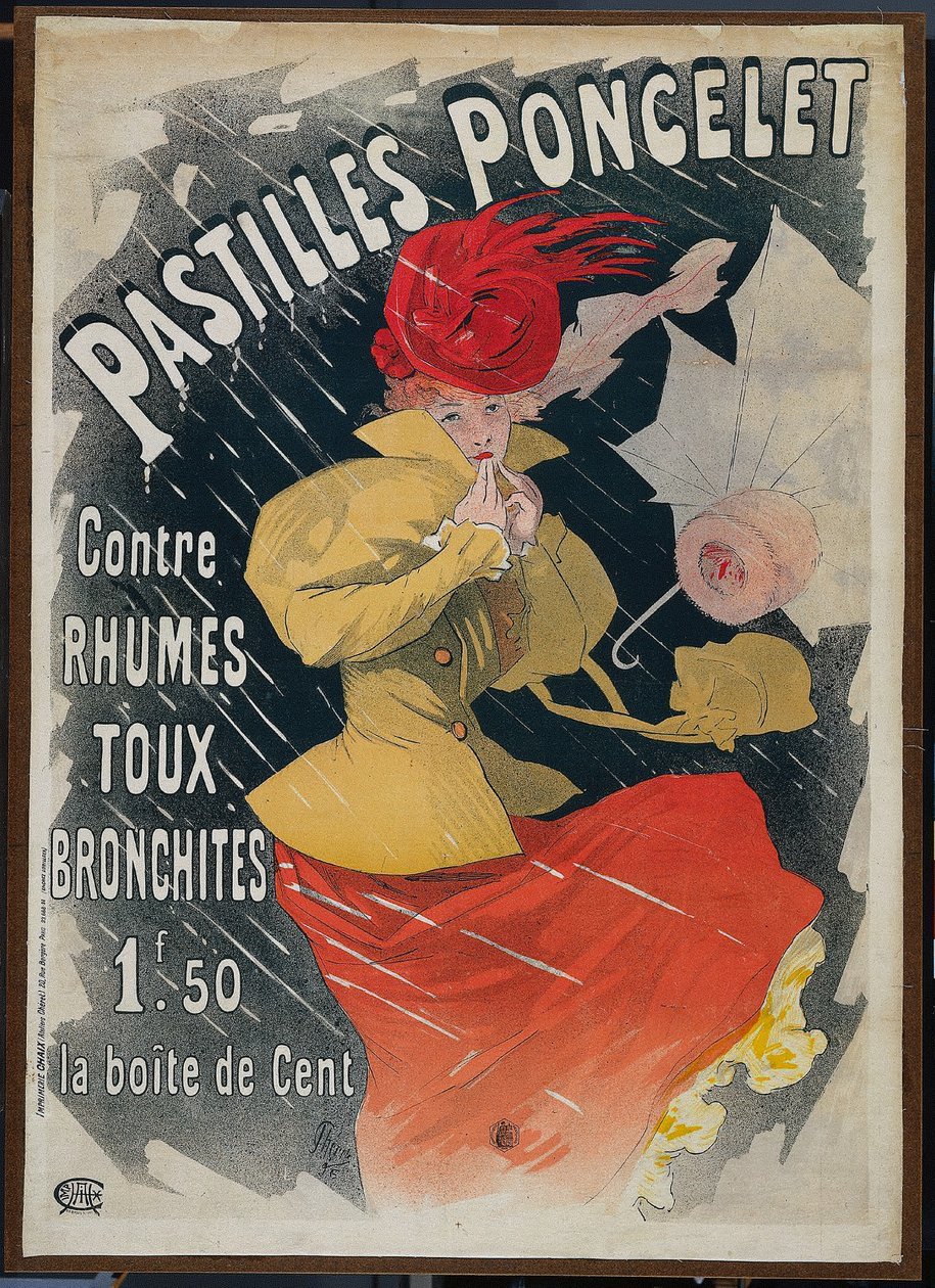 Poncelet pastilky od Jules Cheret