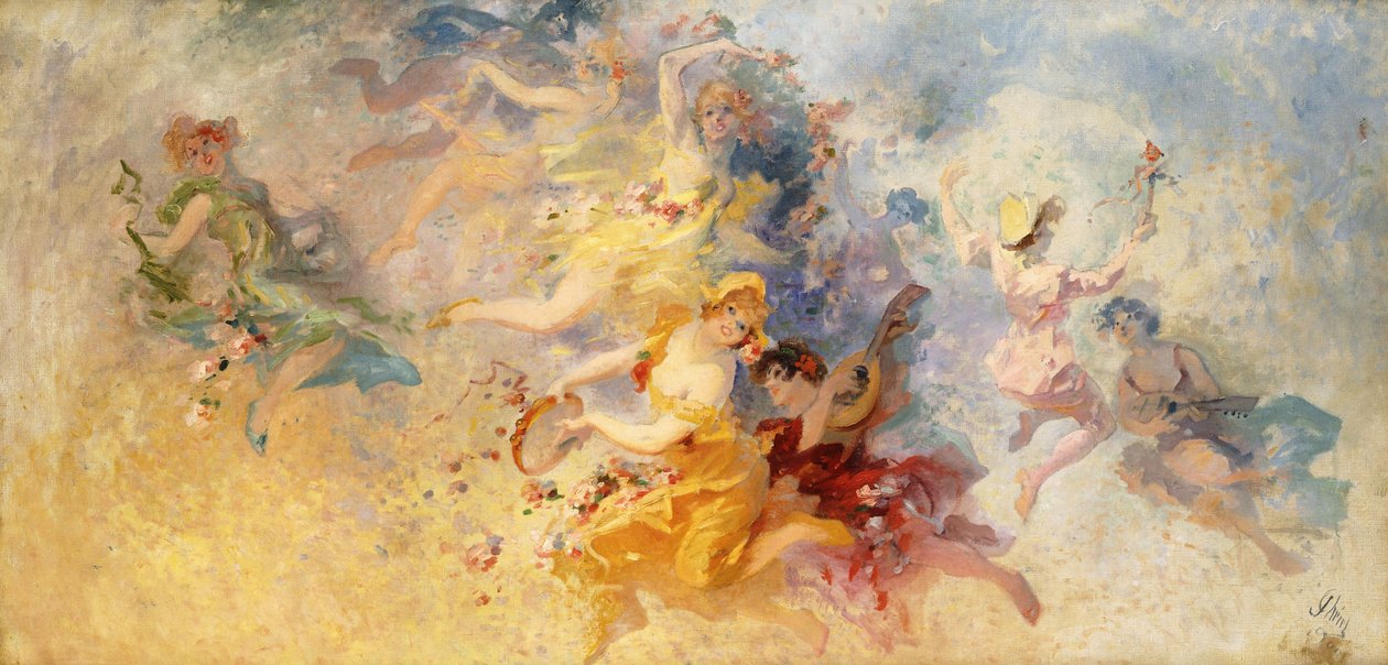 Jaro, 1900 od Jules Cheret