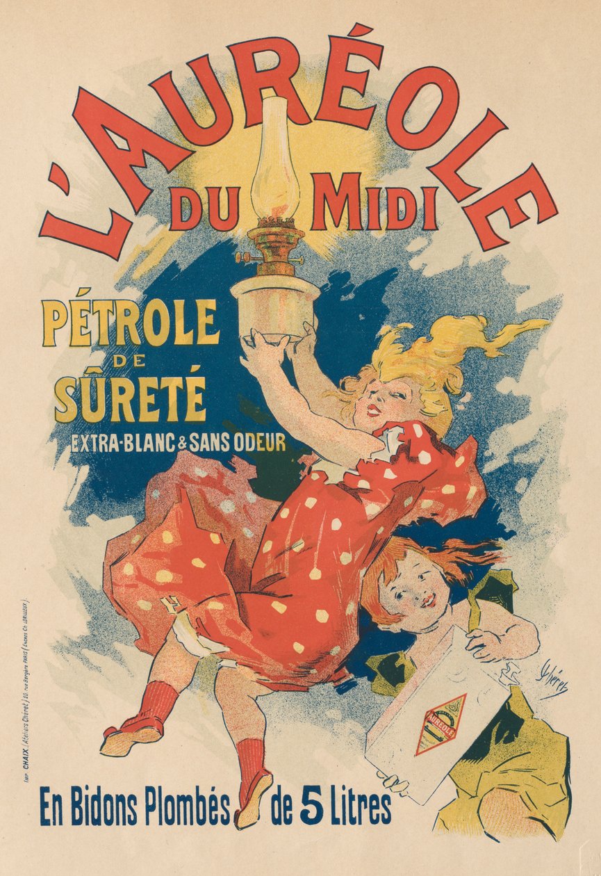Aura poledne od Jules Cheret