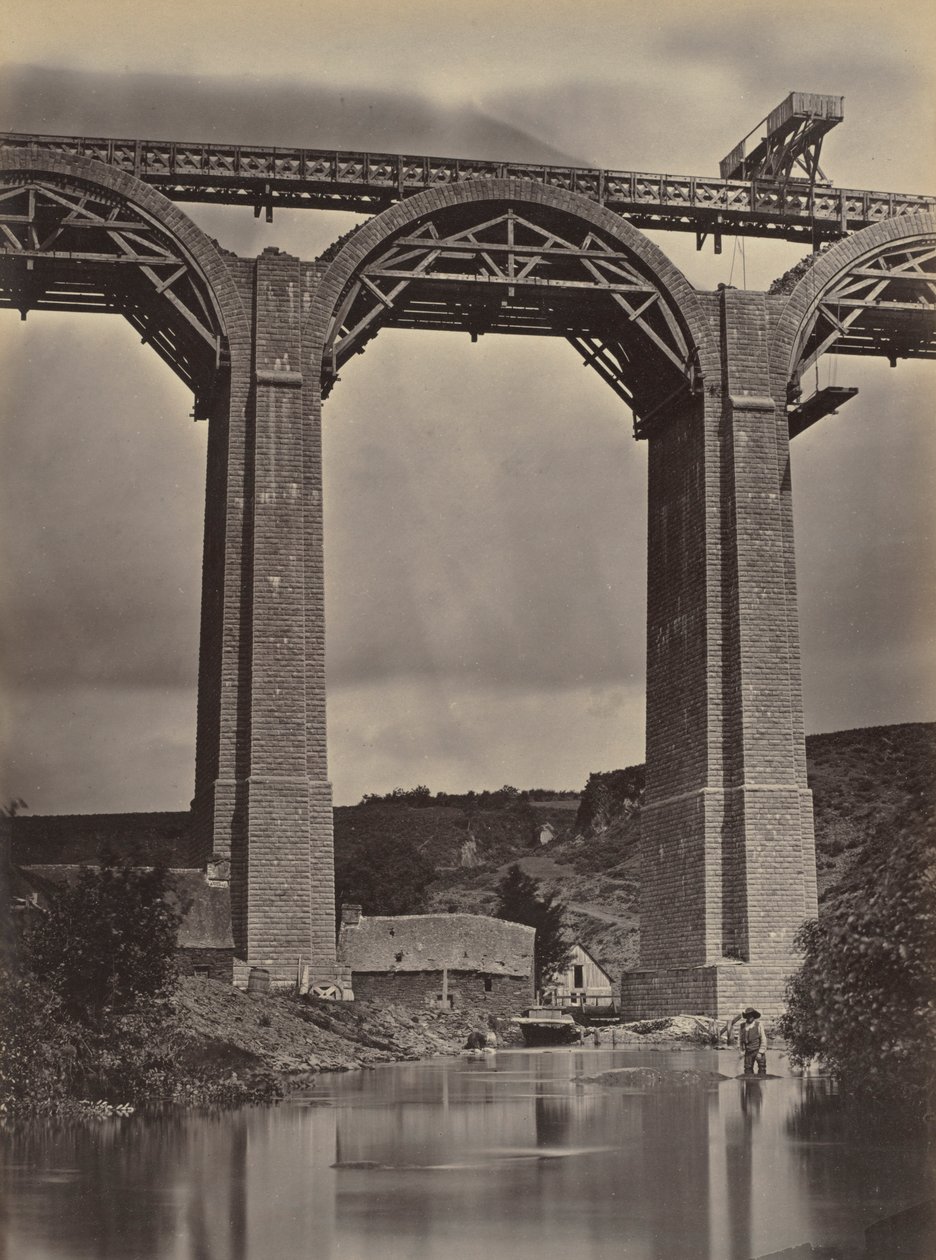 Pont-de-Buis, na Doufine, Francie, c. 1865. od Jules Duclos