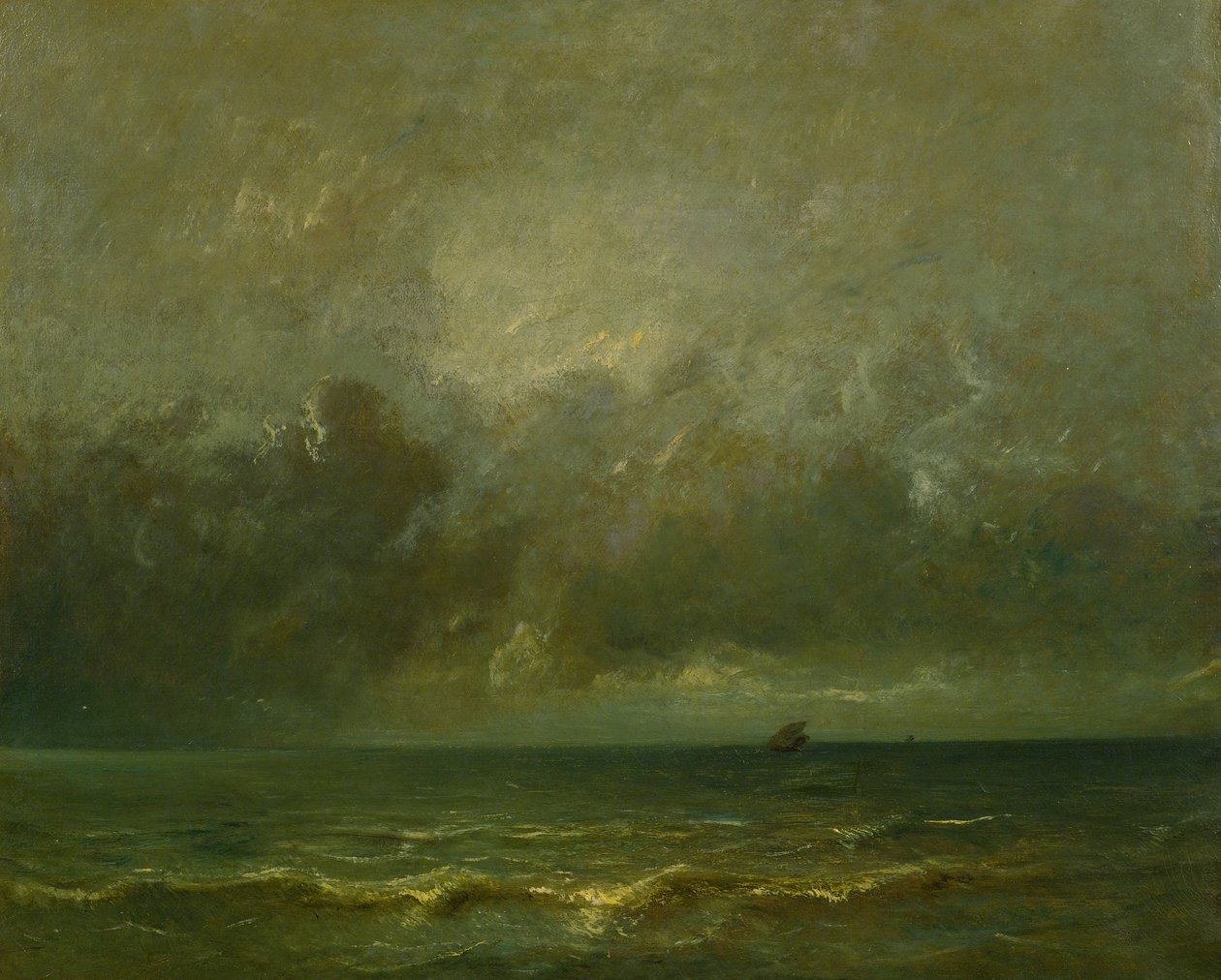 Klid před bouří od Jules Dupré