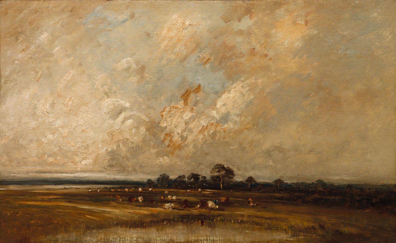 Marshland od Jules Dupré