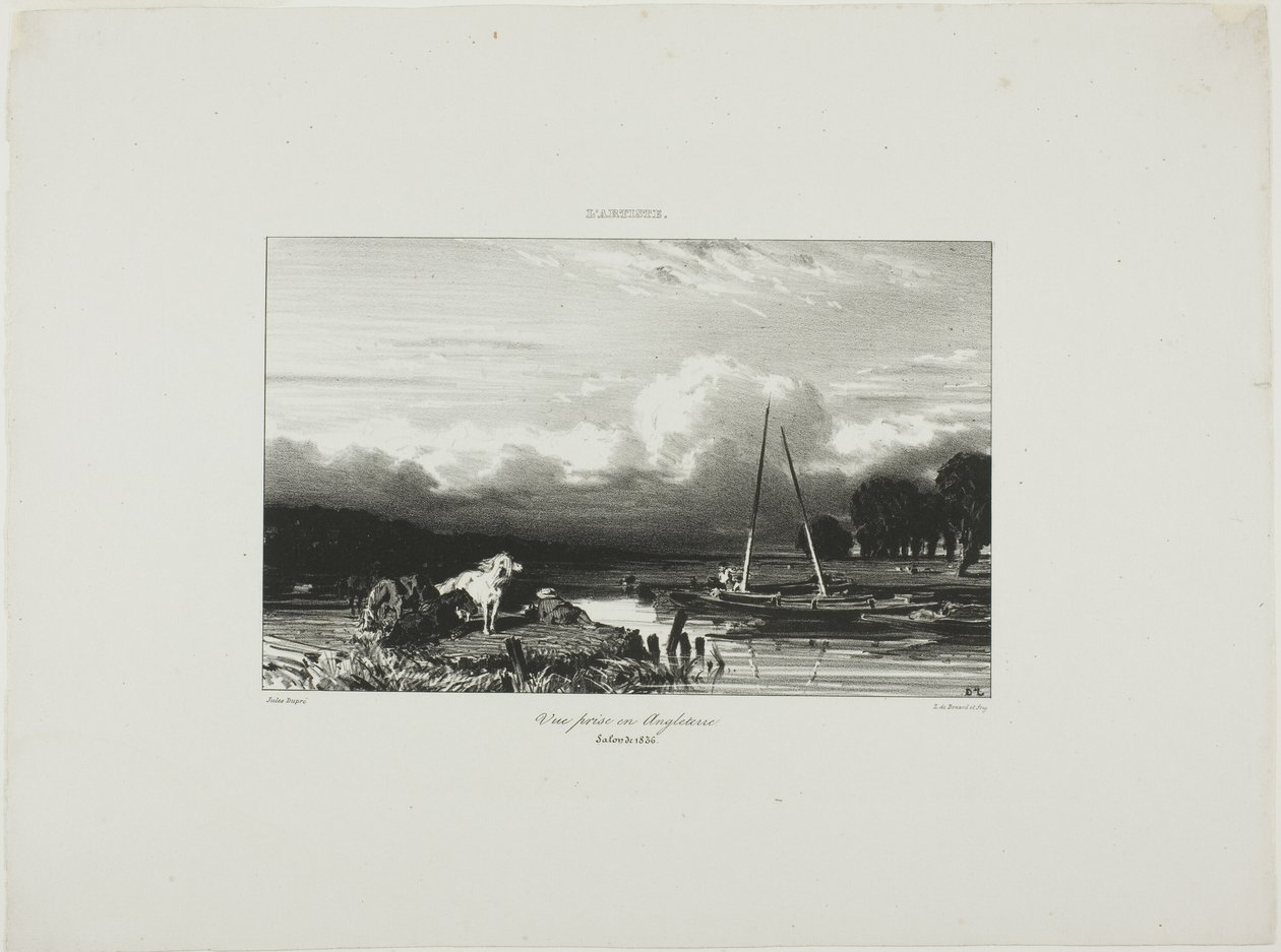 Zobrazit v Anglii od Jules Dupré