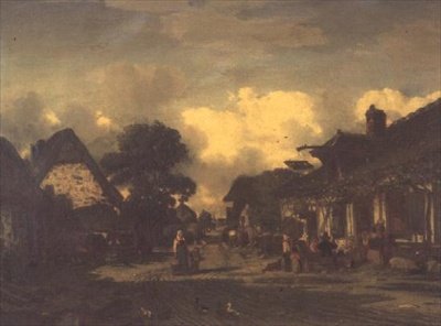 Silnice před Innem od Jules Dupré
