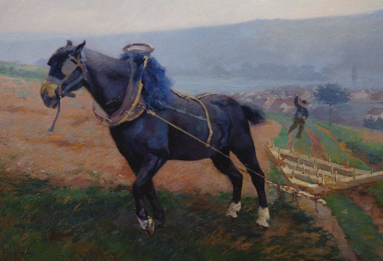 Krajina v Romeny, The Horse od Jules Ernest Renoux