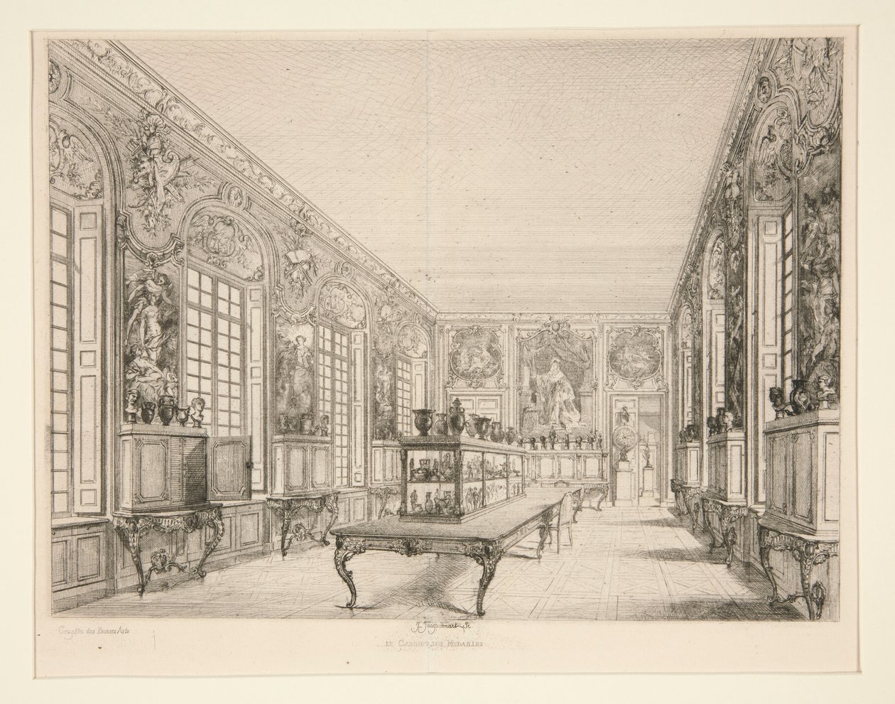 Le Cabinet des Medailles od Jules Ferdinand Jacquemart