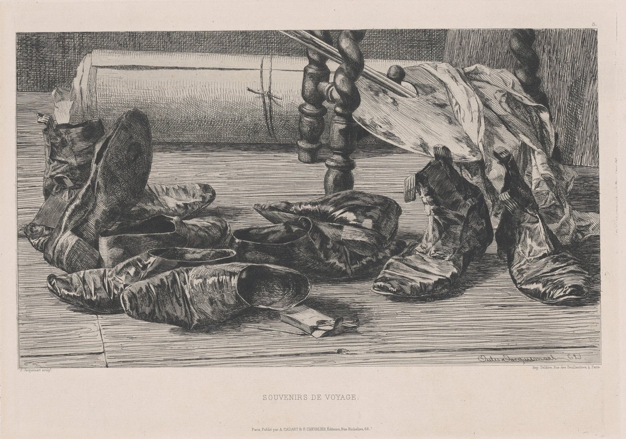 Cestovní suvenýry od Jules Ferdinand Jacquemart
