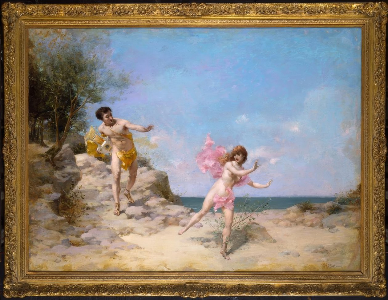 Apollo a Daphne od Jules Frederic Ballavoine