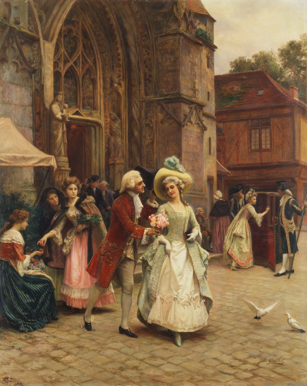 Flirtování od Jules Girardet