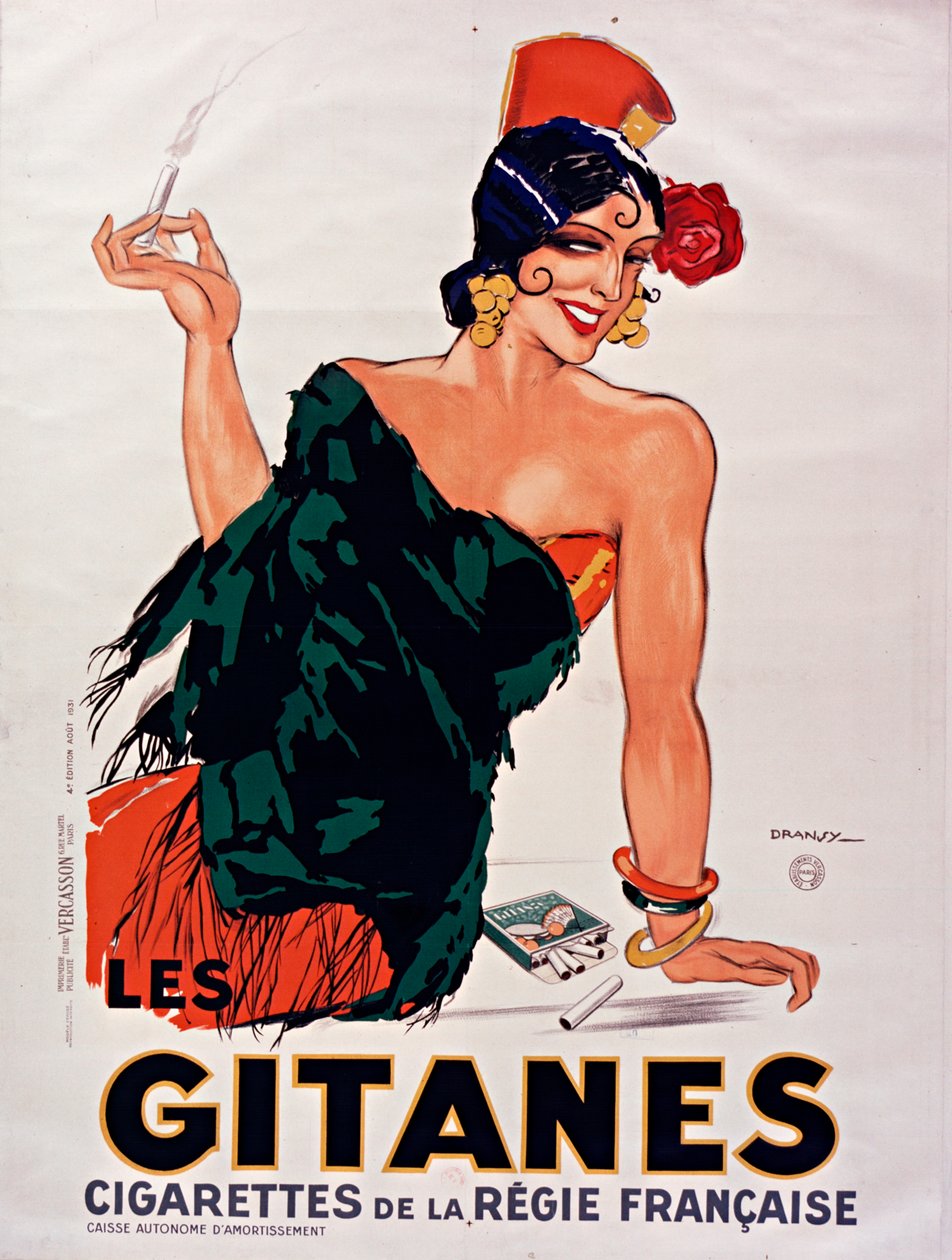 Cigarettes Gitanes, 1931. od Jules Isnard Dransy
