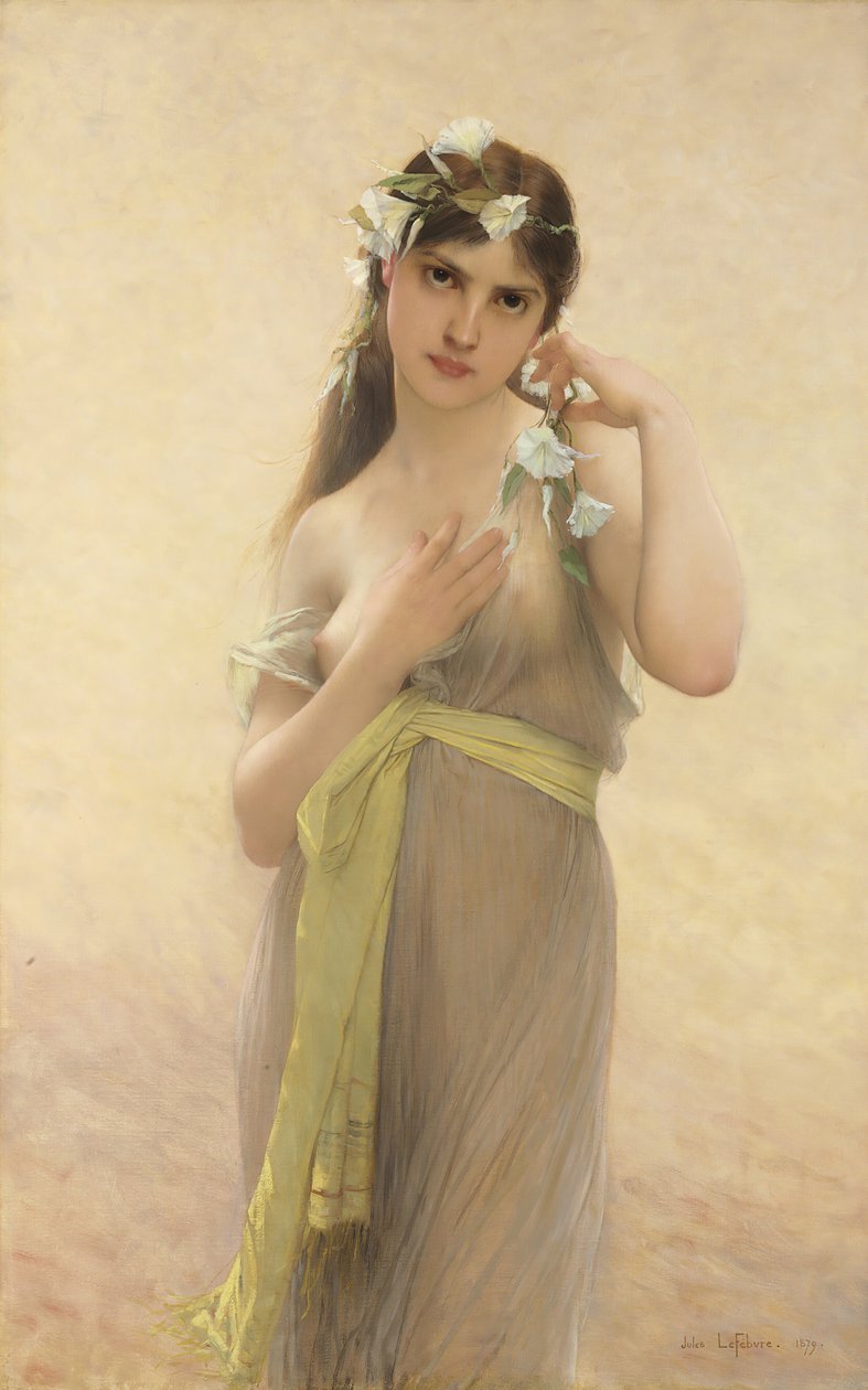 Morning Glory, 1879. od Jules Joseph Lefebvre
