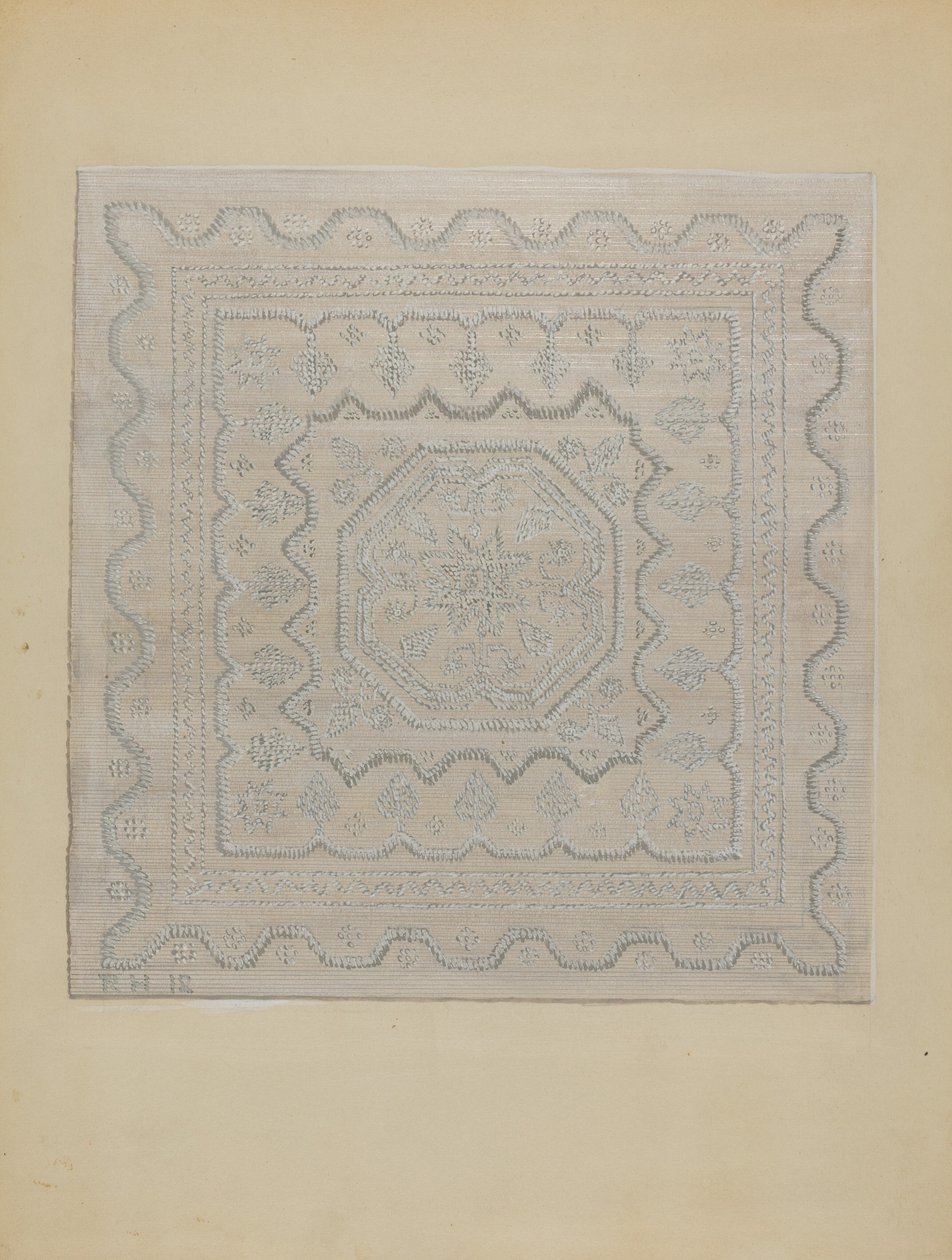 Candlewick Coverlet Woven, 19351942. od Jules Lefevere