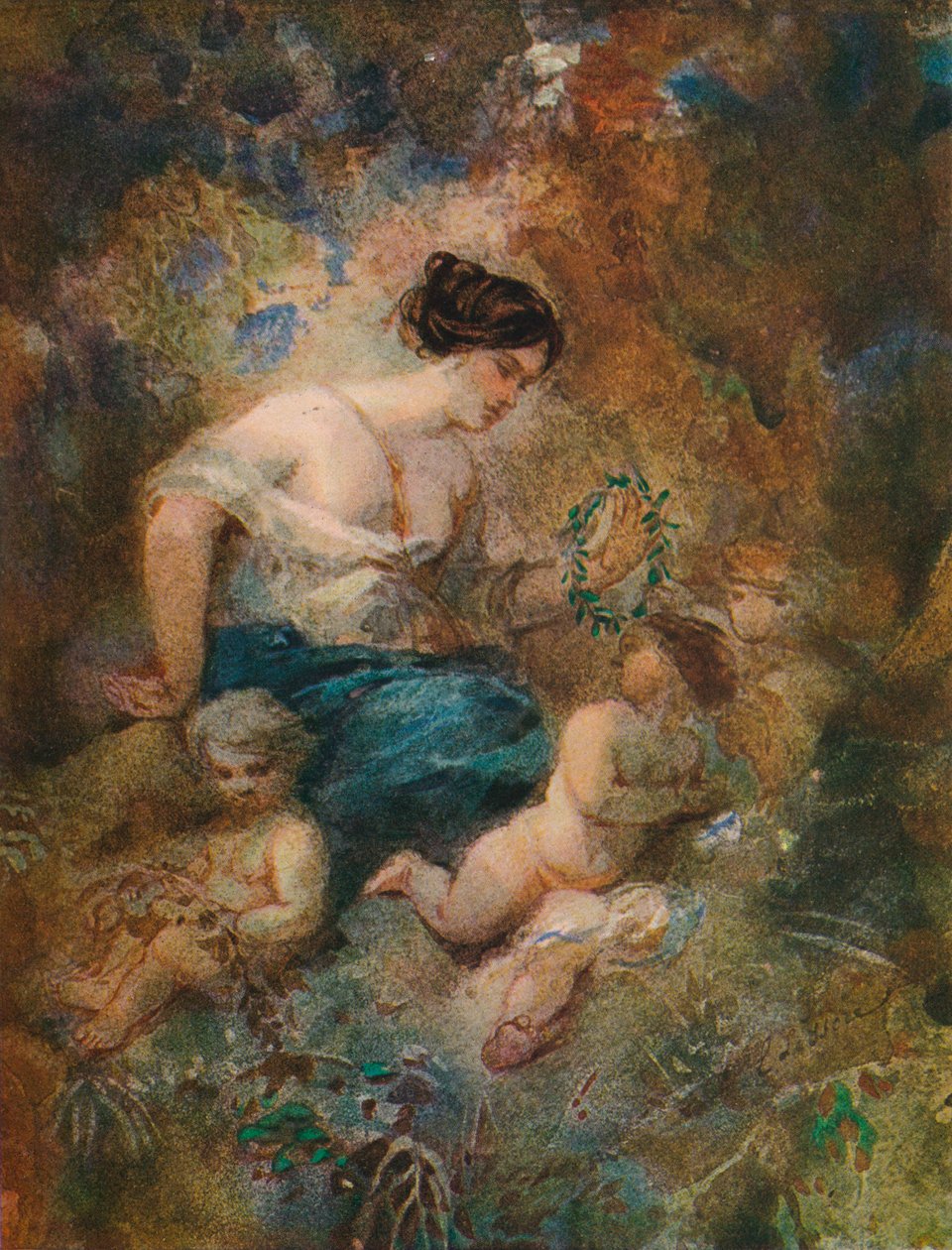 Alegorie, c1869-1892, 1906. od Jules Lessore