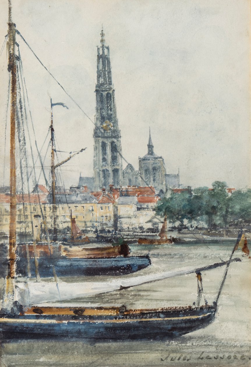 Antverpy od Jules Lessore