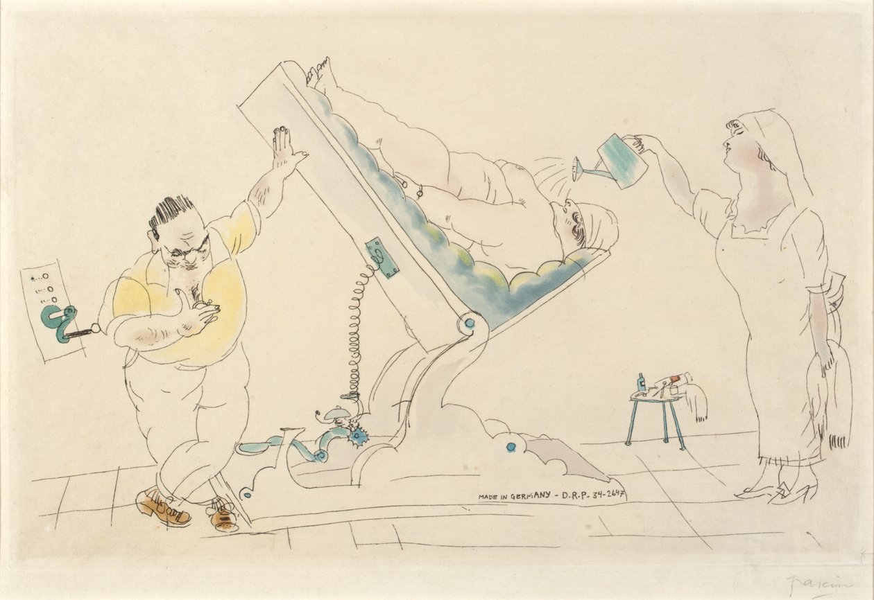 Kosmetický salon - "šetrný" od Jules Pascin