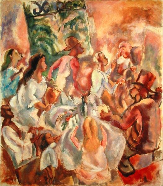 Kubánská pohostinnost od Jules Pascin