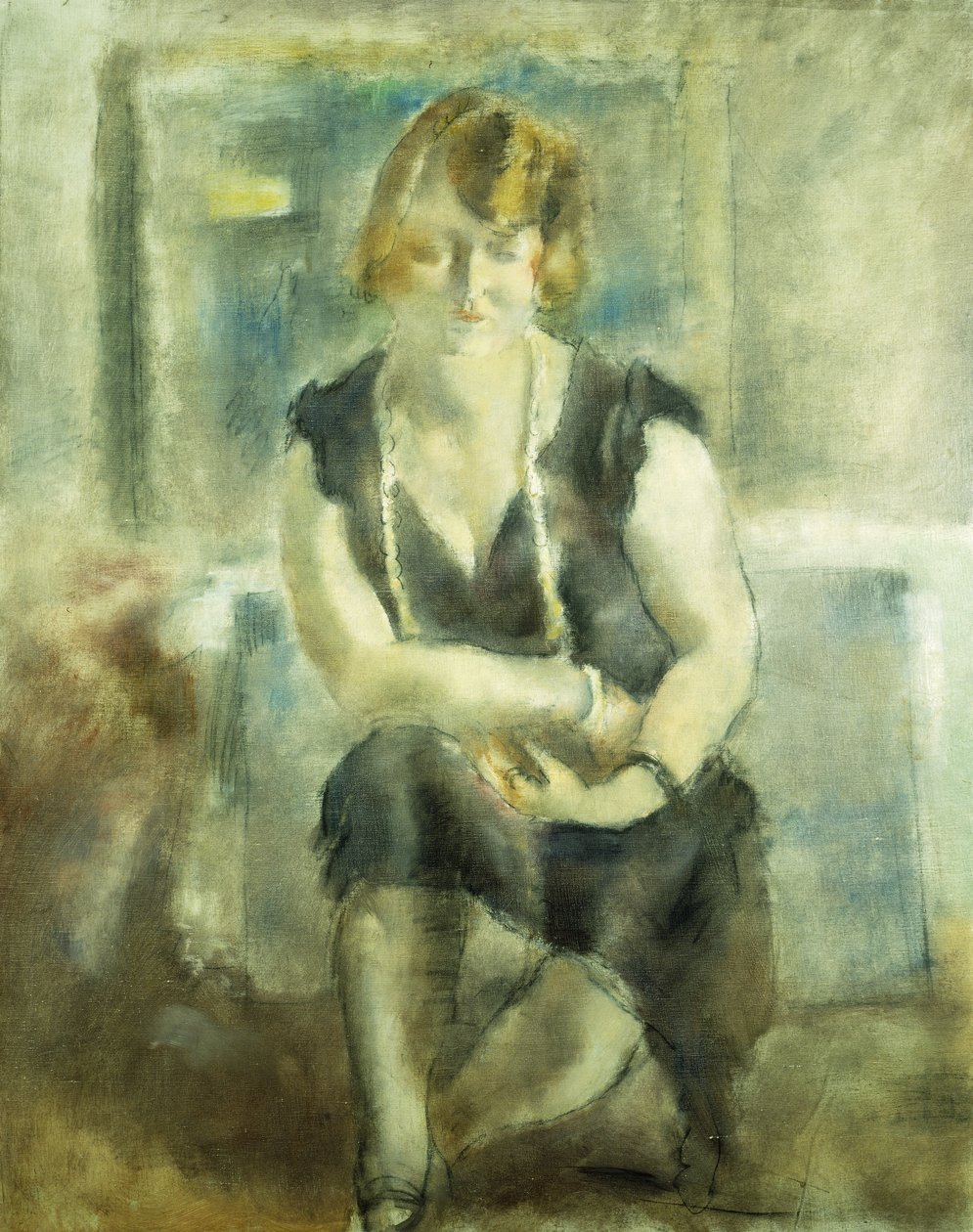 Blondýnka, 1927-29 od Jules Pascin