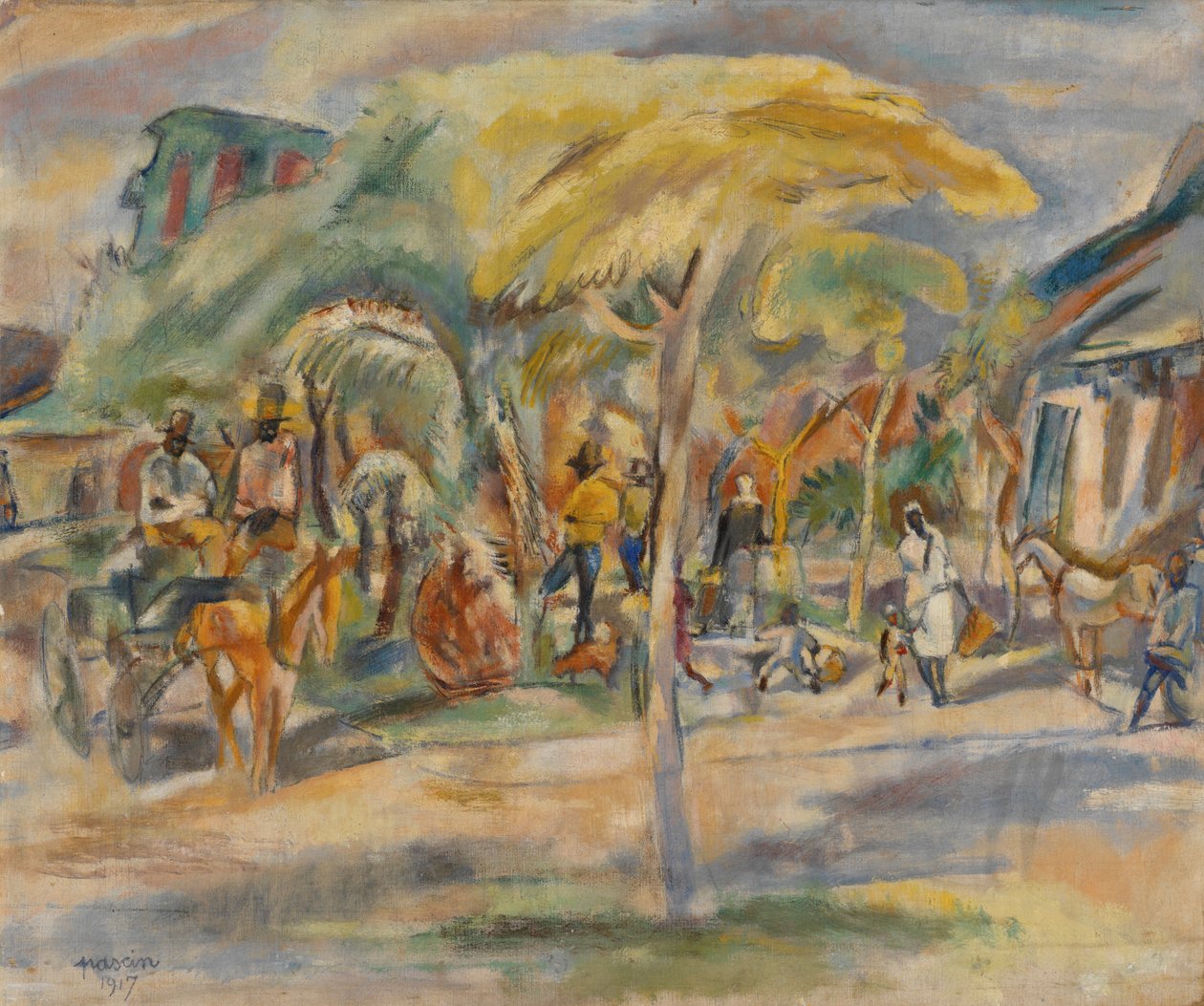 Jižní krajina, 1917 od Jules Pascin