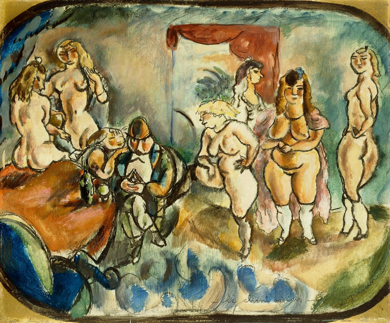 Klient Dithering od Jules Pascin