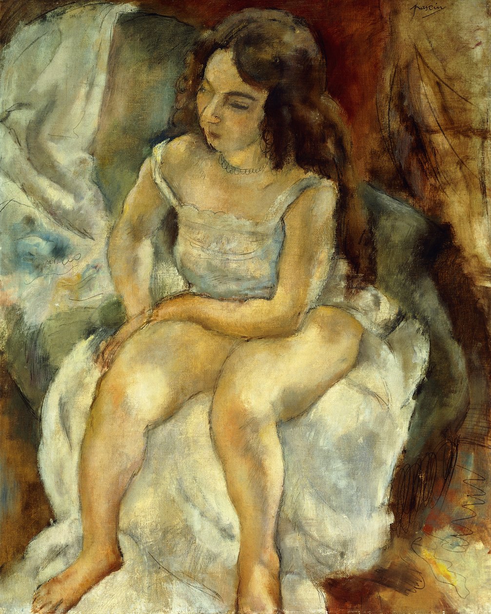 Model; La Modele, 1928 od Jules Pascin