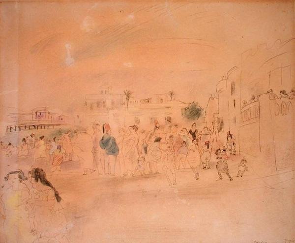 Tunis od Jules Pascin