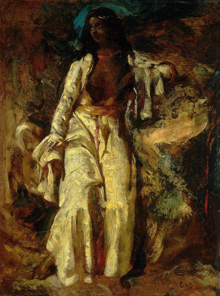 Núbijská žena, 182530. od Jules Robert Auguste