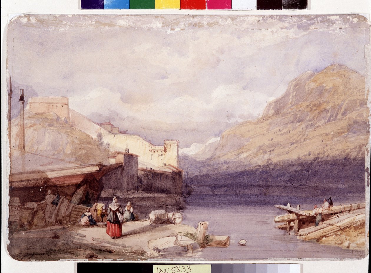 Krajina severní Itálie od Jules Romain Joyant