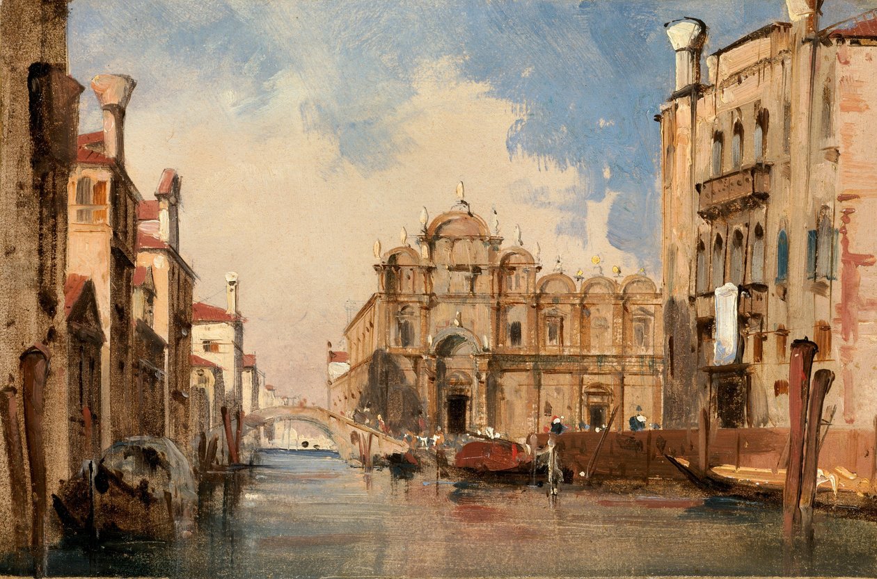 Scuola di San Marco, Benátky od Jules Romain Joyant
