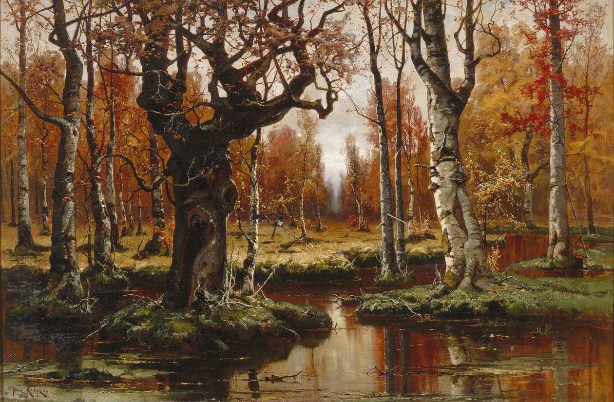 Podzim, 1881 od Juli Julievich Klever