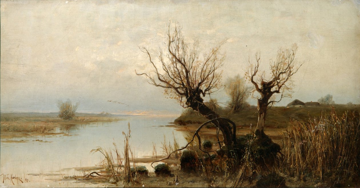 Povodňové vody, 1890 od Juli Julievich Klever