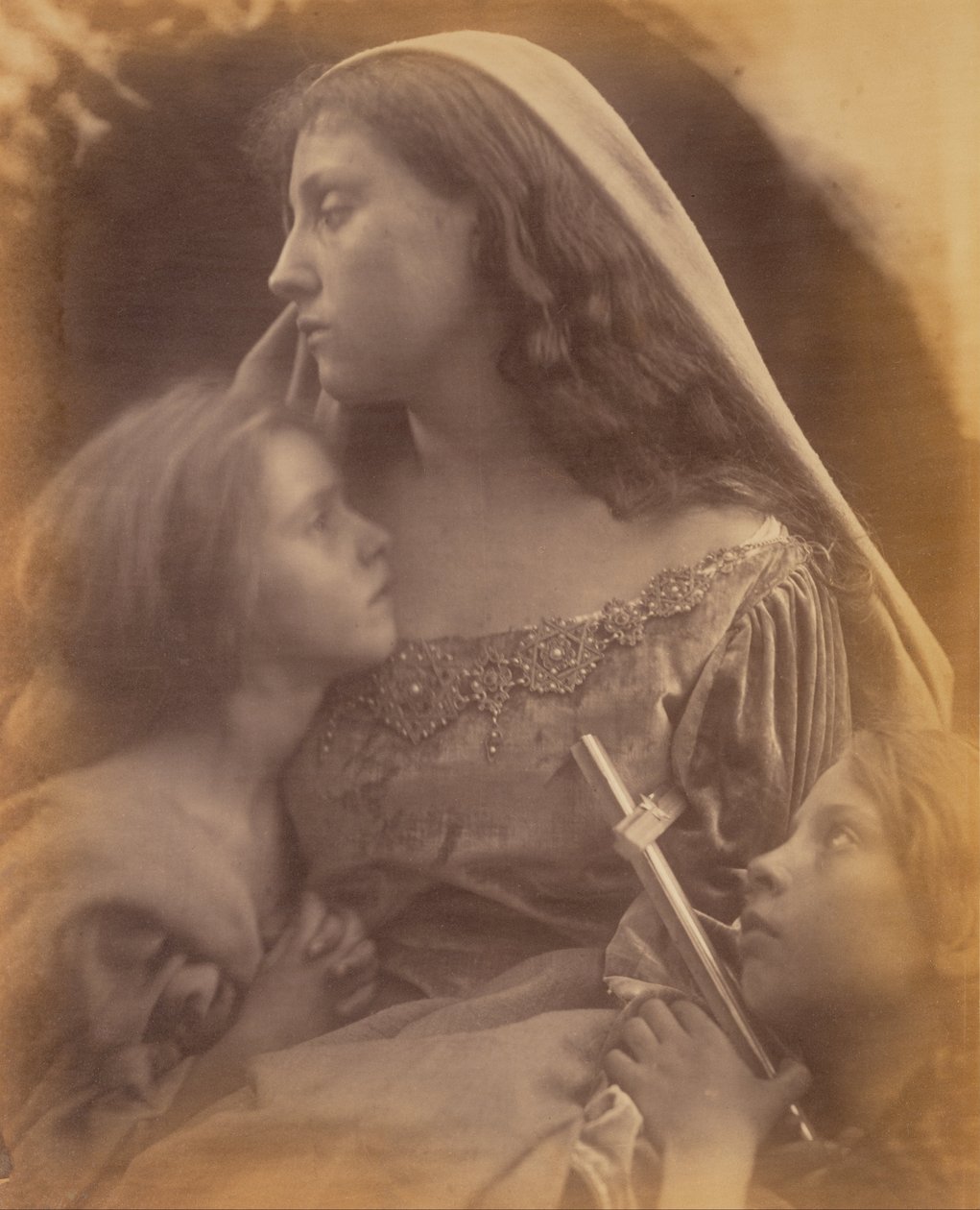 Svatá rodina od Julia Margaret Cameron