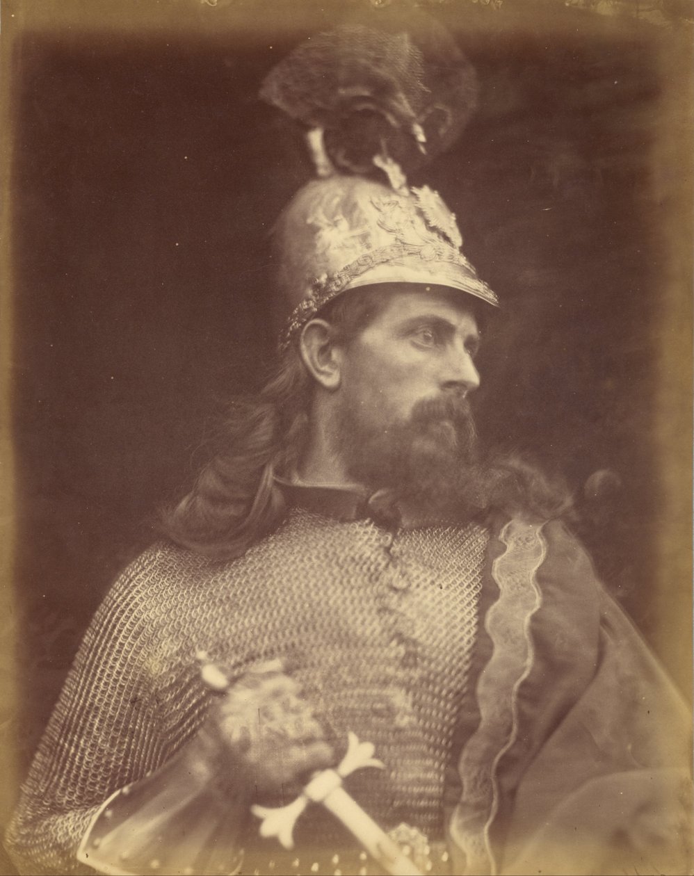 král Artur od Julia Margaret Cameron